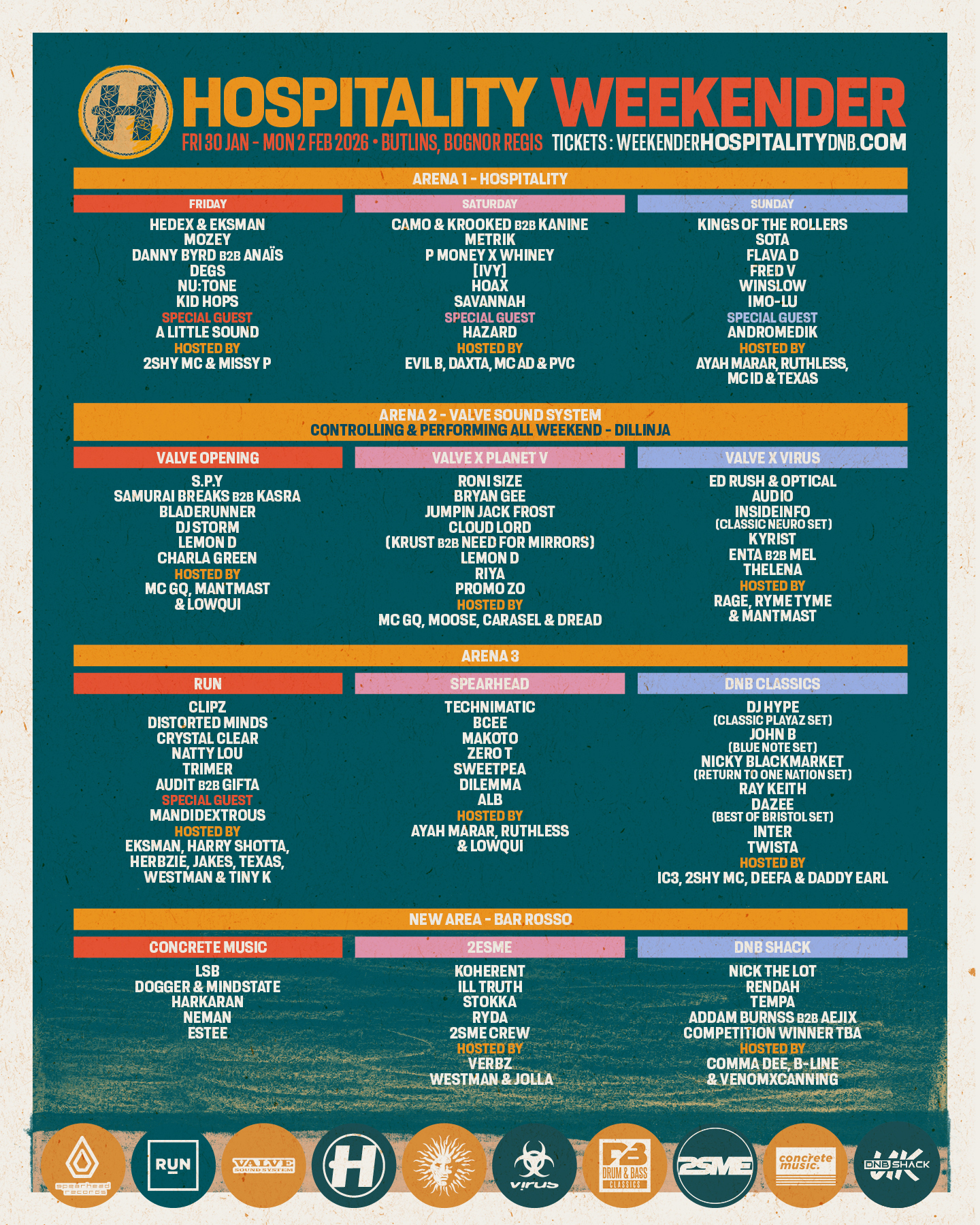 Hospitality Weekender